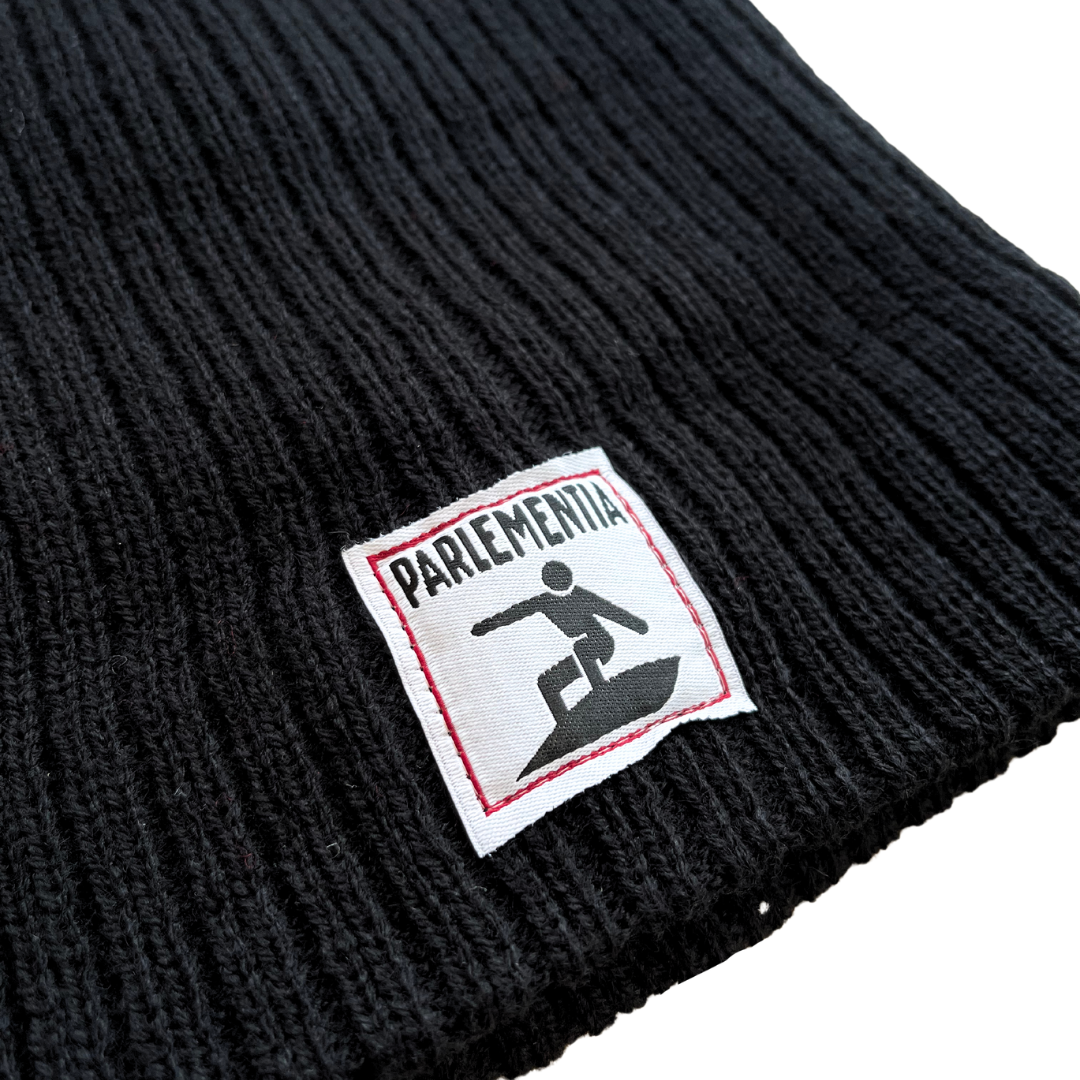 Bonnet black - label Easysurf