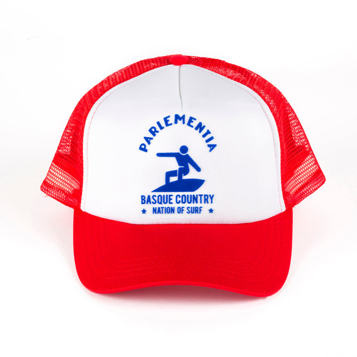 Trucker cap red/white - blue Easysurf
