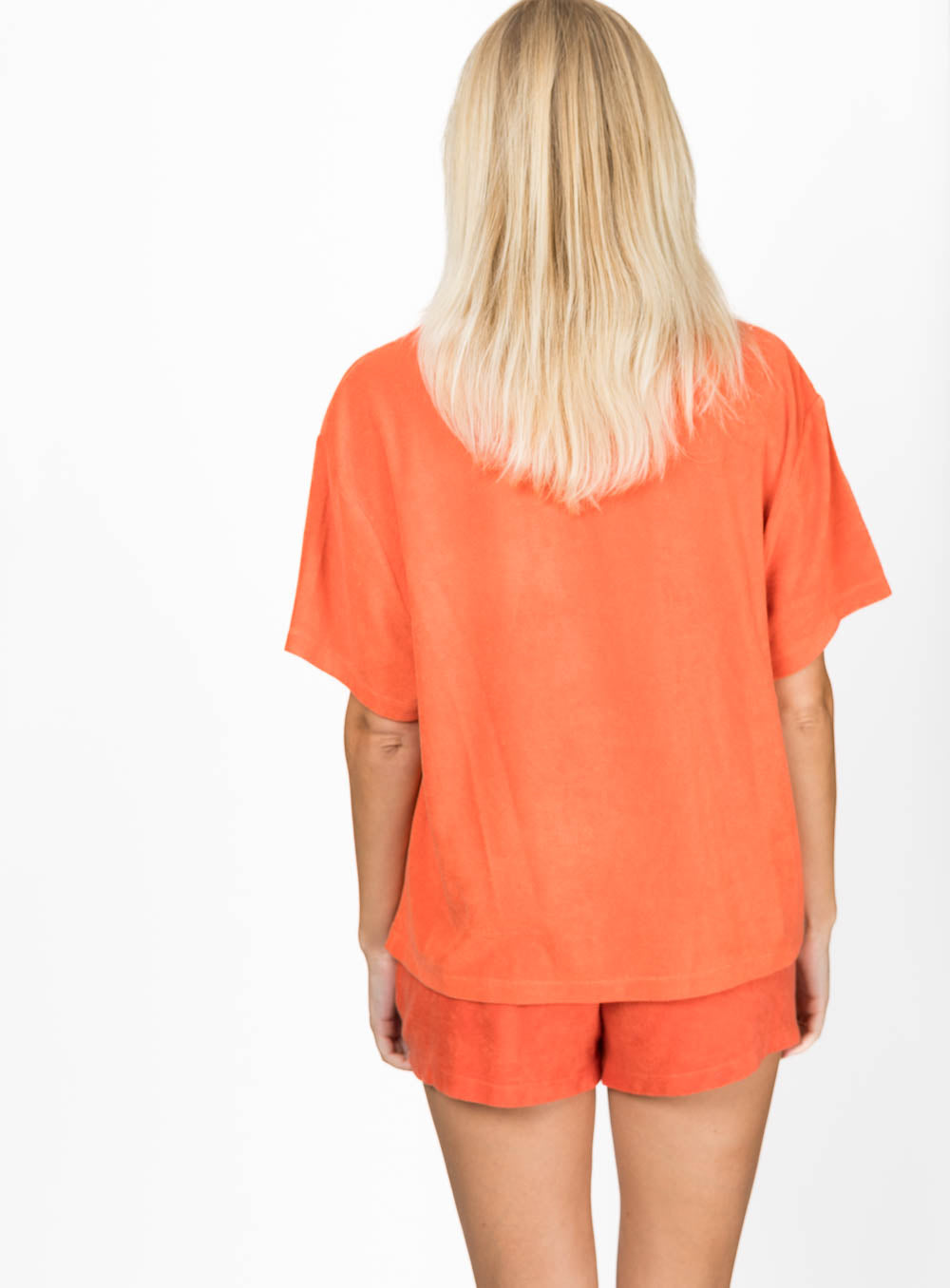 Beach Noise Club SS Tee - Paprika