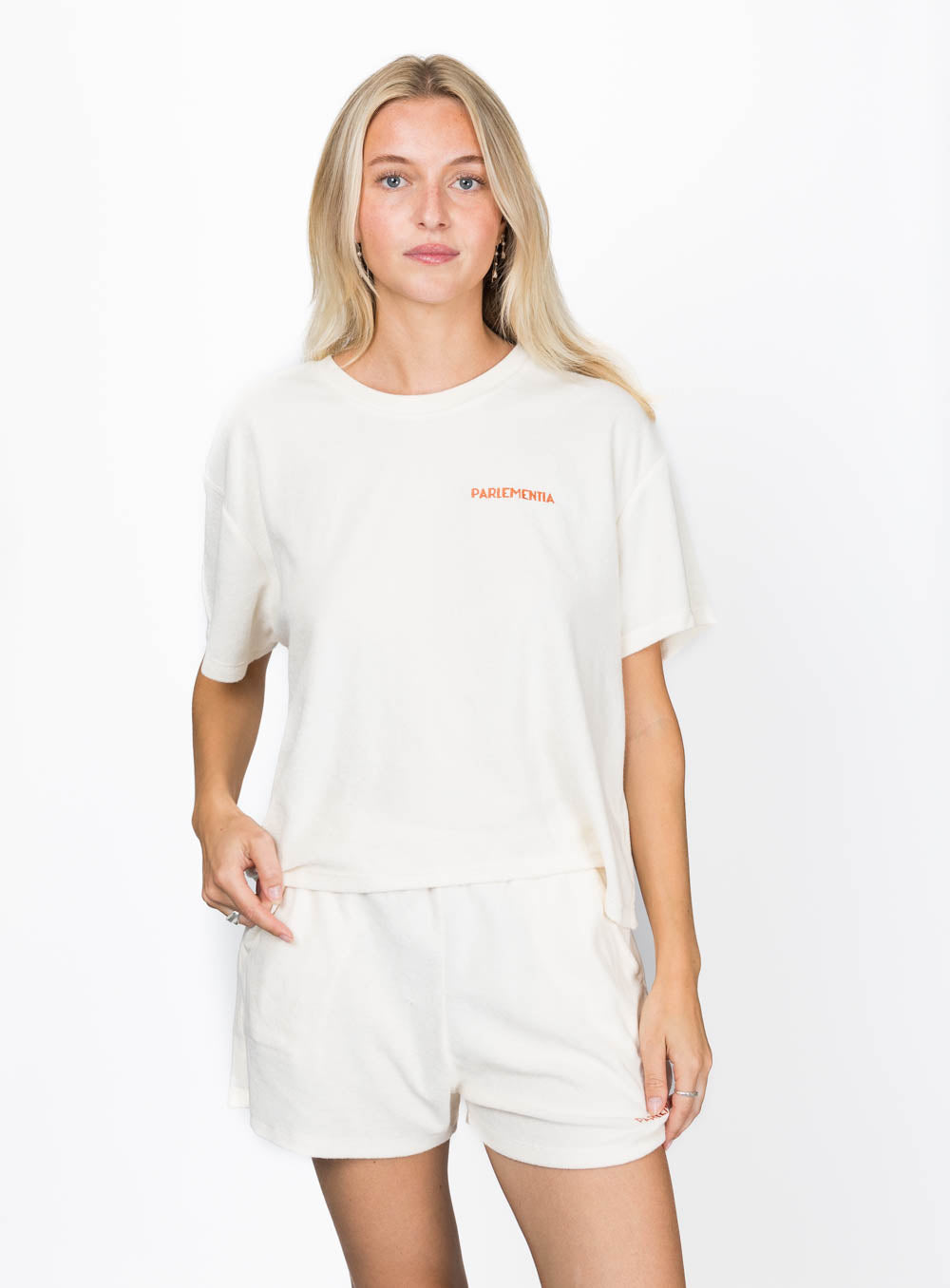 Beach Noise Club SS Tee - Ivory