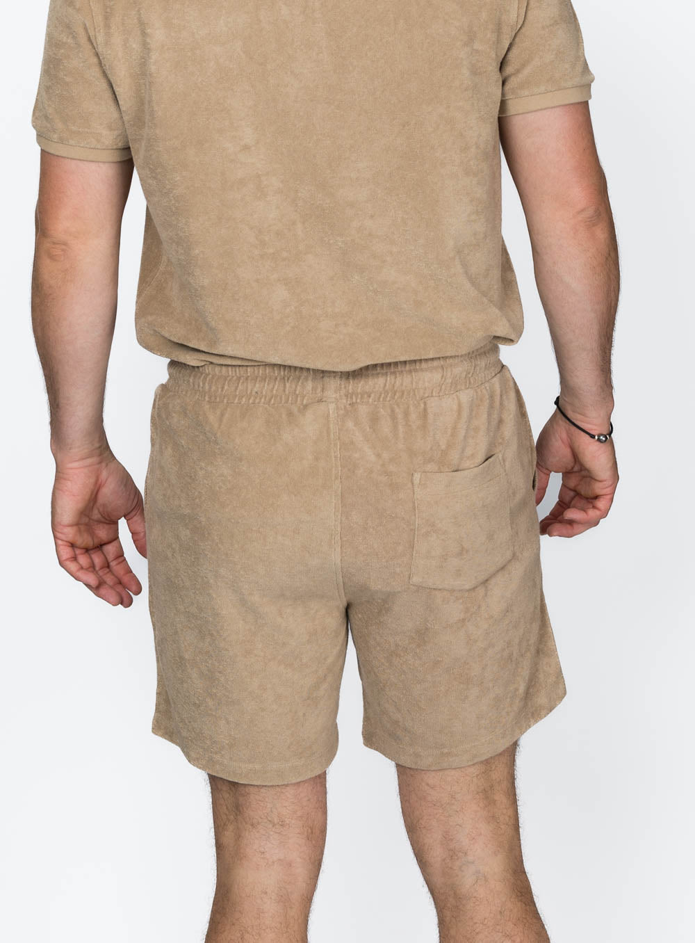 Beach Noise Club Shorts - Cream Coffee