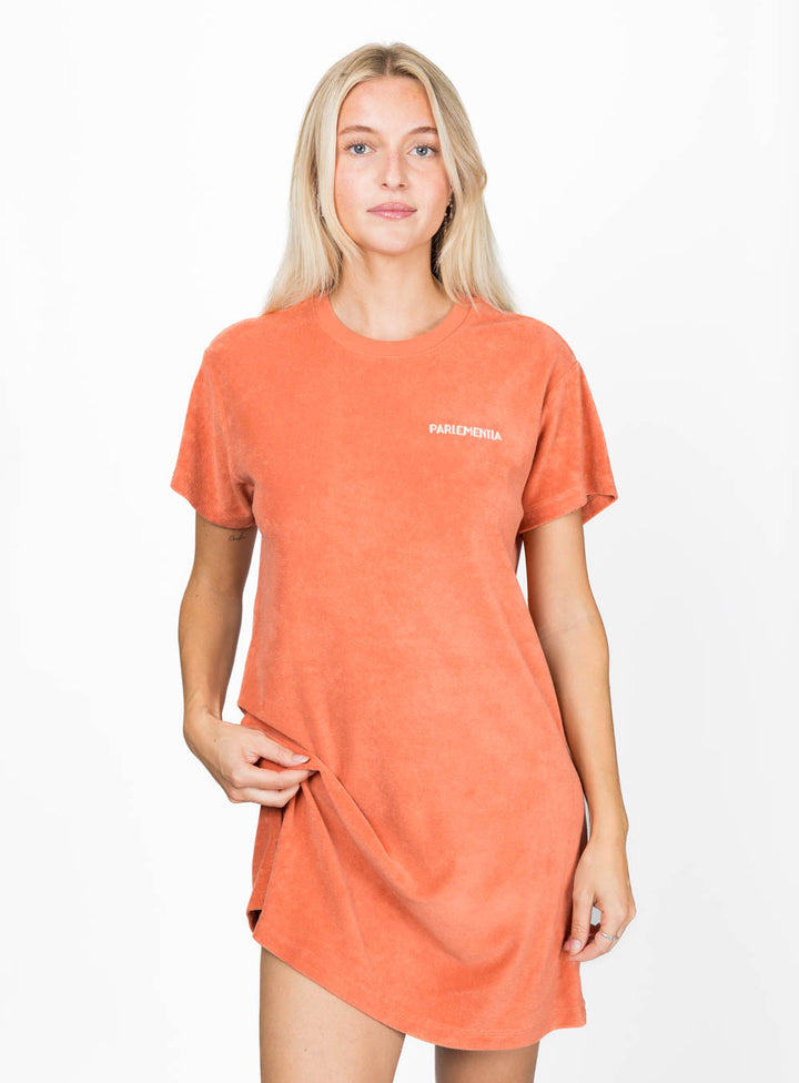 Beach Noise Club TeeDress - Pomelo