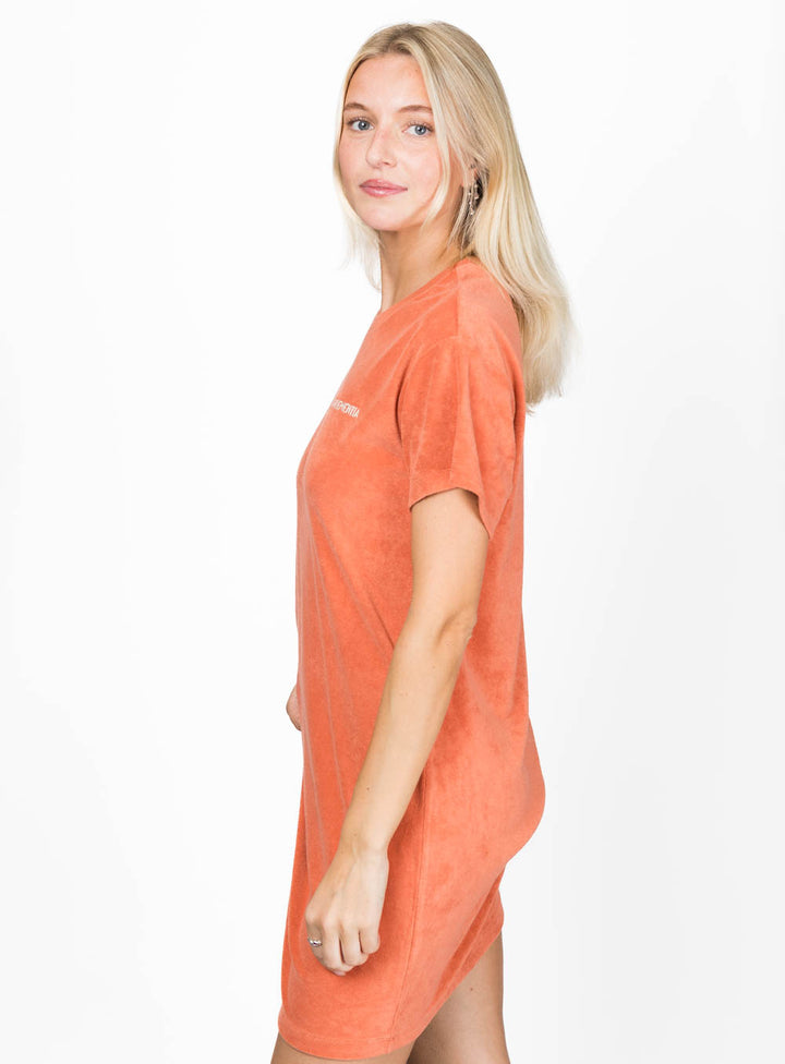 Beach Noise Club TeeDress - Pomelo