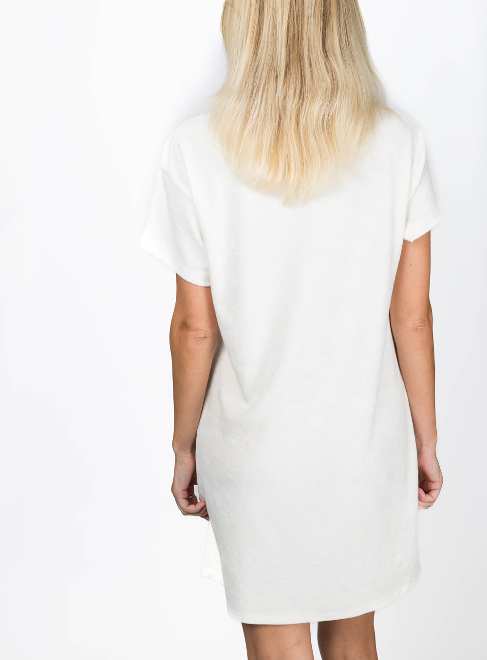Beach Noise Club TeeDress - Ivory