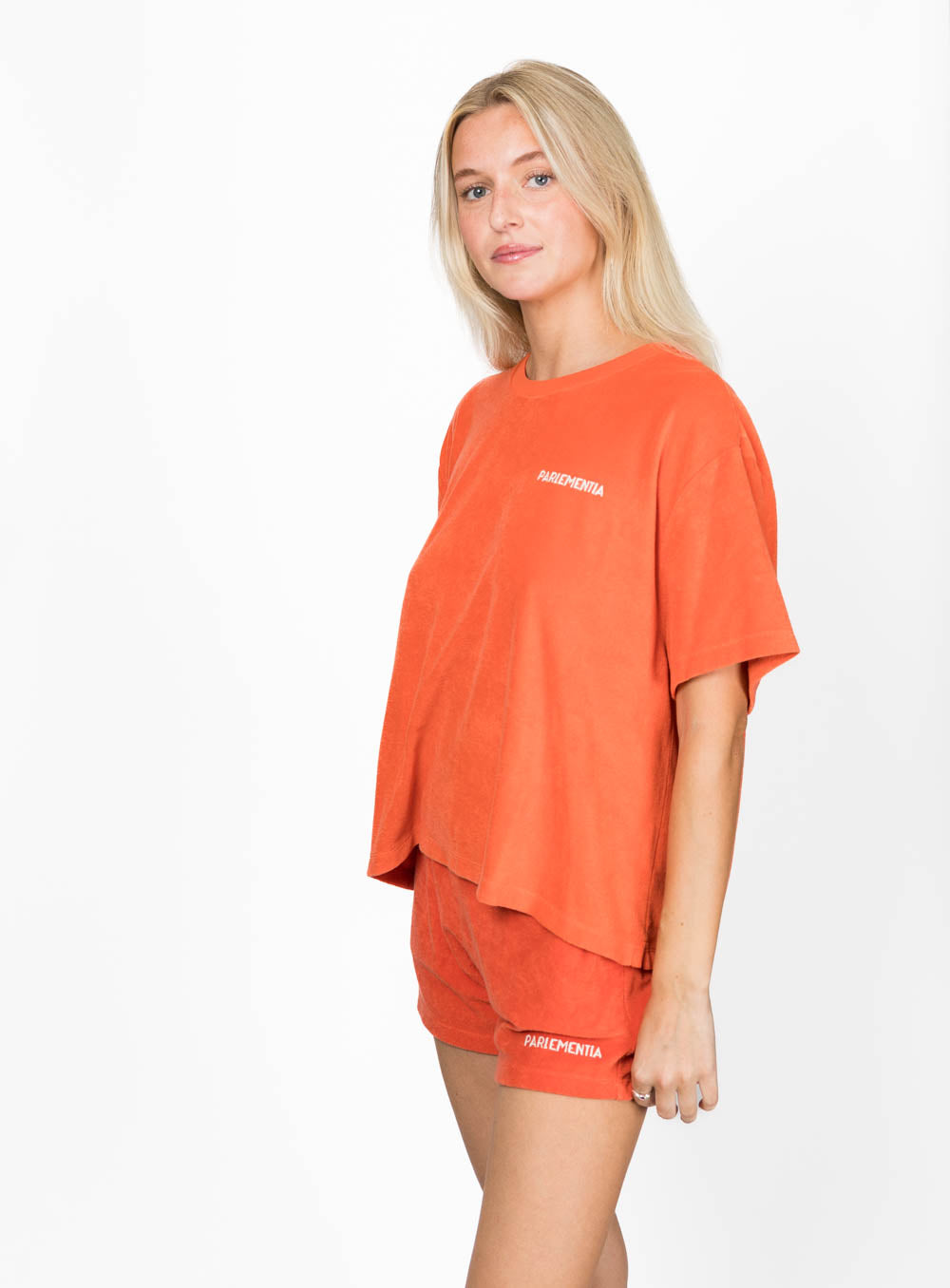 Beach Noise Club Ws Shorts - Paprika