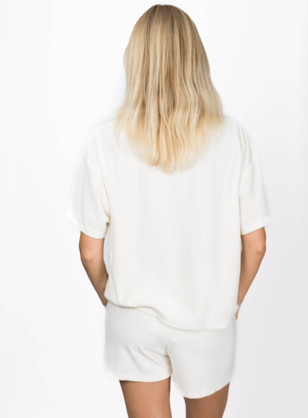 Beach Noise Club Ws Shorts - Ivory