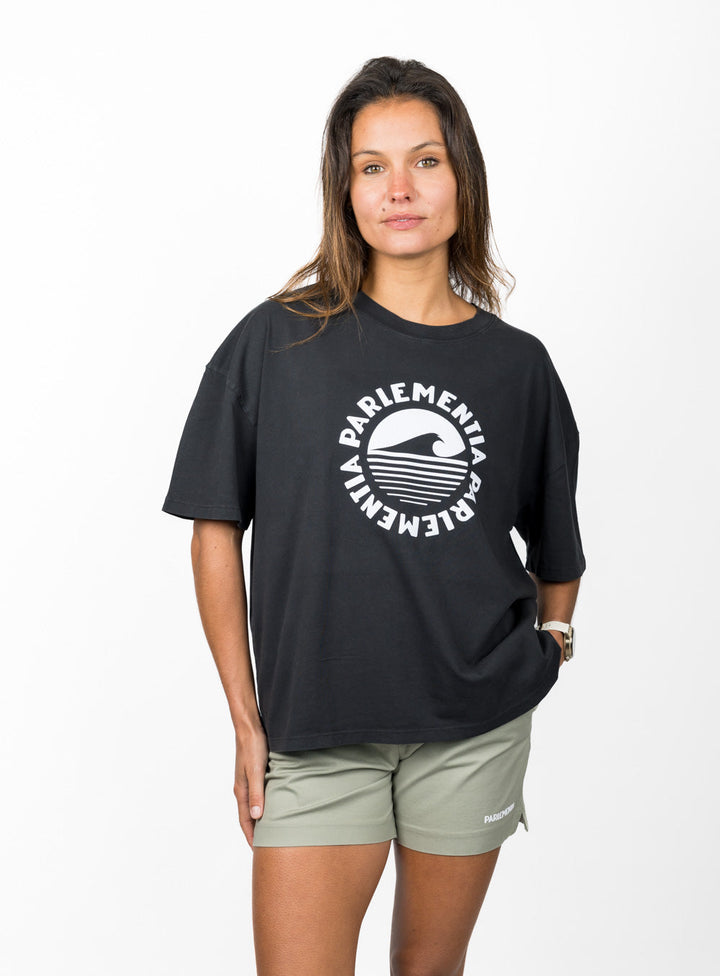 Coastal Delay Ws Tee - Washed Black