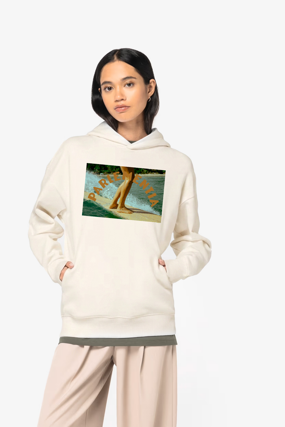 Coastal Index Hoodie - Ivory