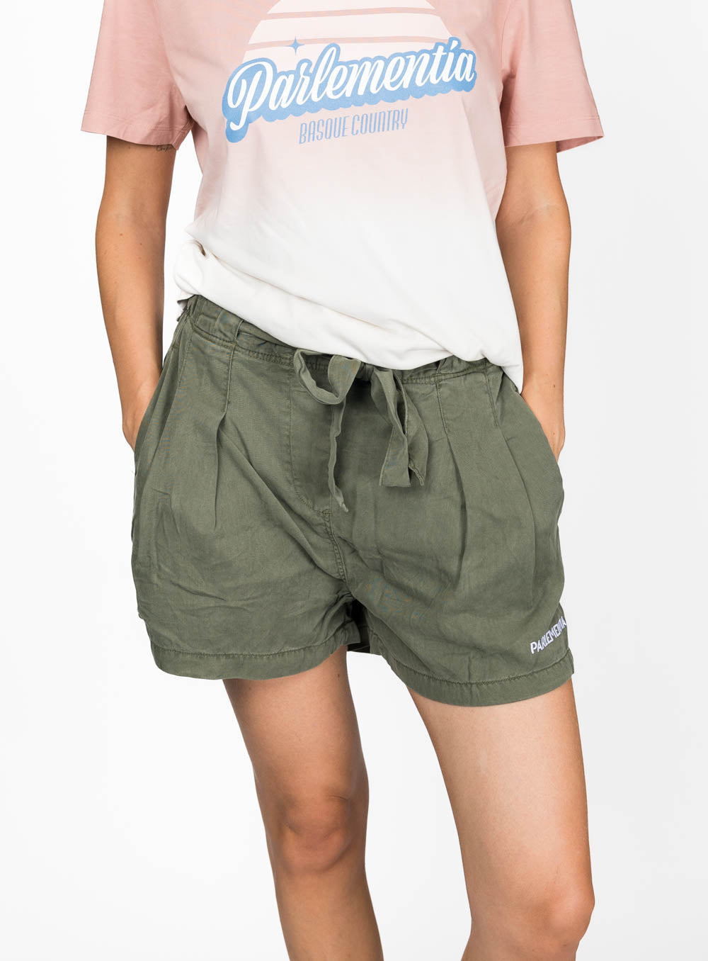 Current Paper Shorts - Khaki