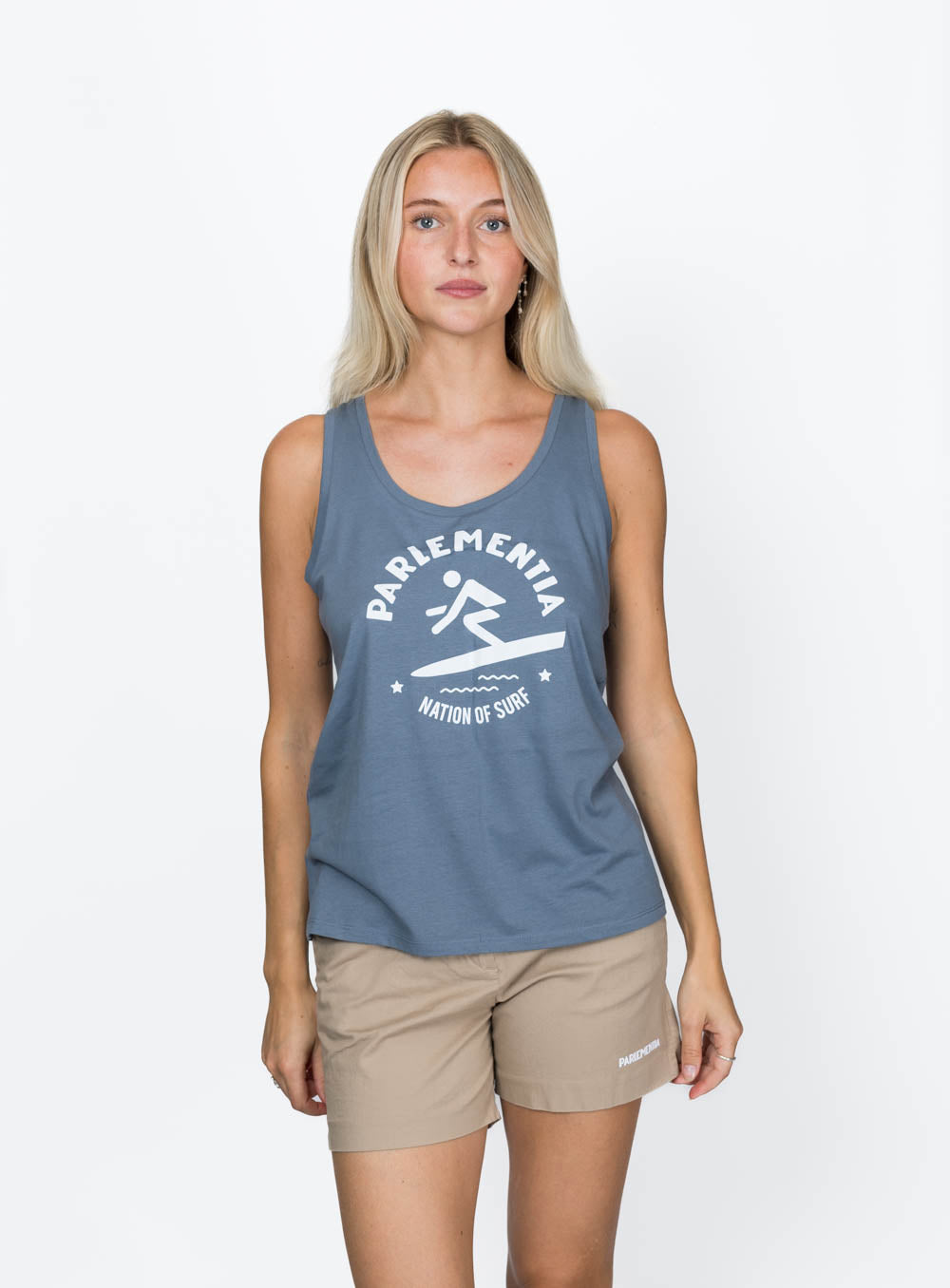 Distant Break SS Tee - Mineral Grey