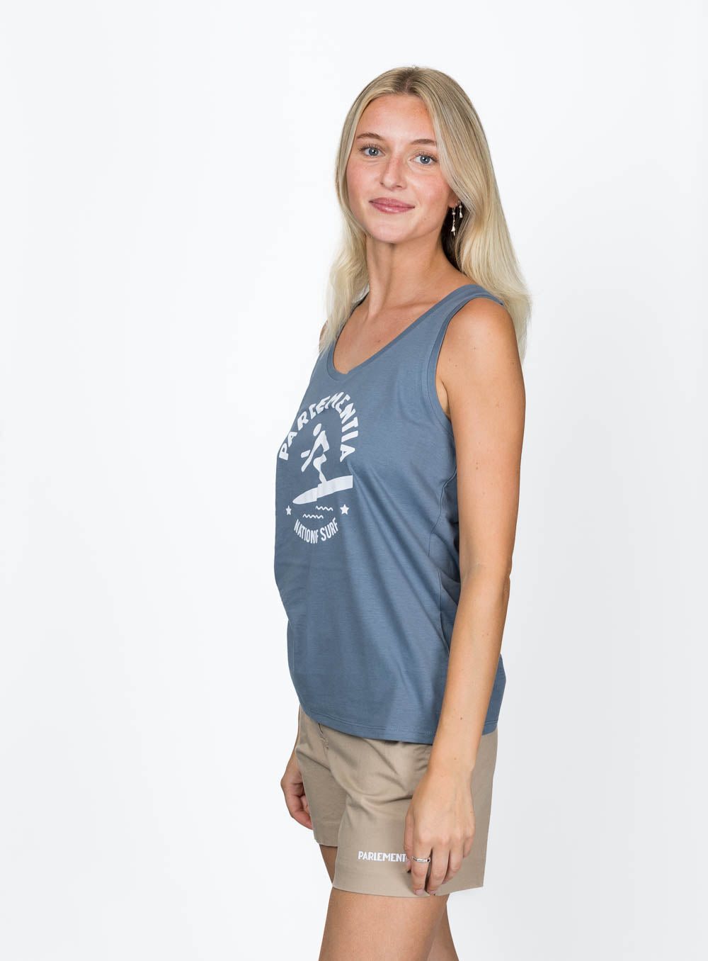 Distant Break SS Tee - Mineral Grey