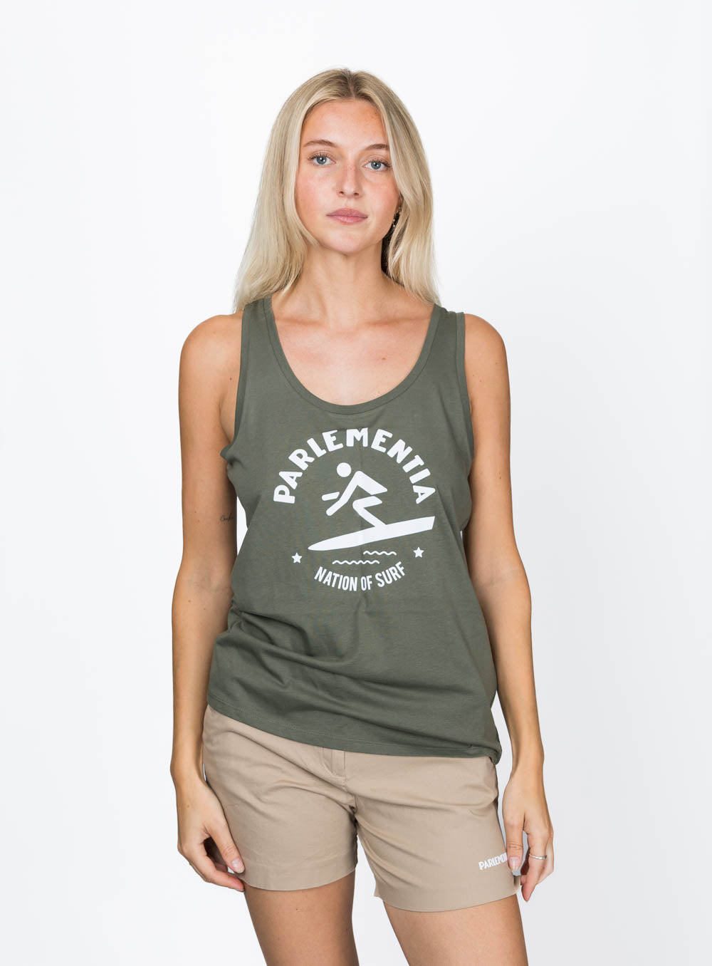 Distant Break SS Tee - Organic Khaki