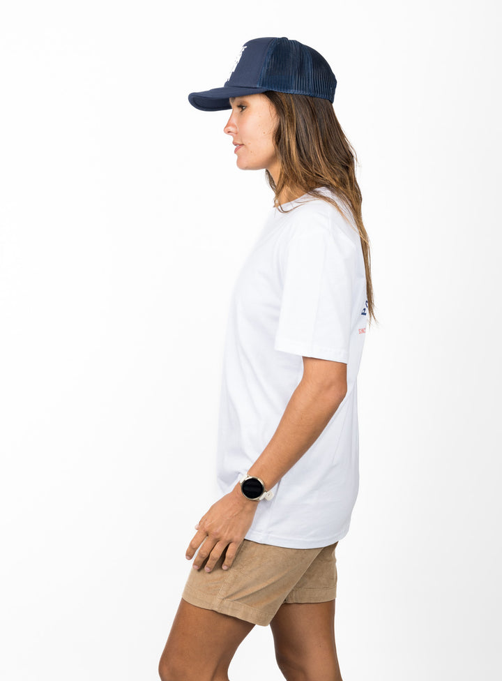 Drift Tempo Ws SS Tee - White