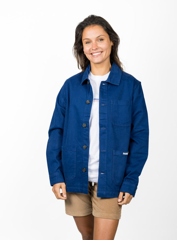 Drift Tempo Worker Jacket - Washed Indigo