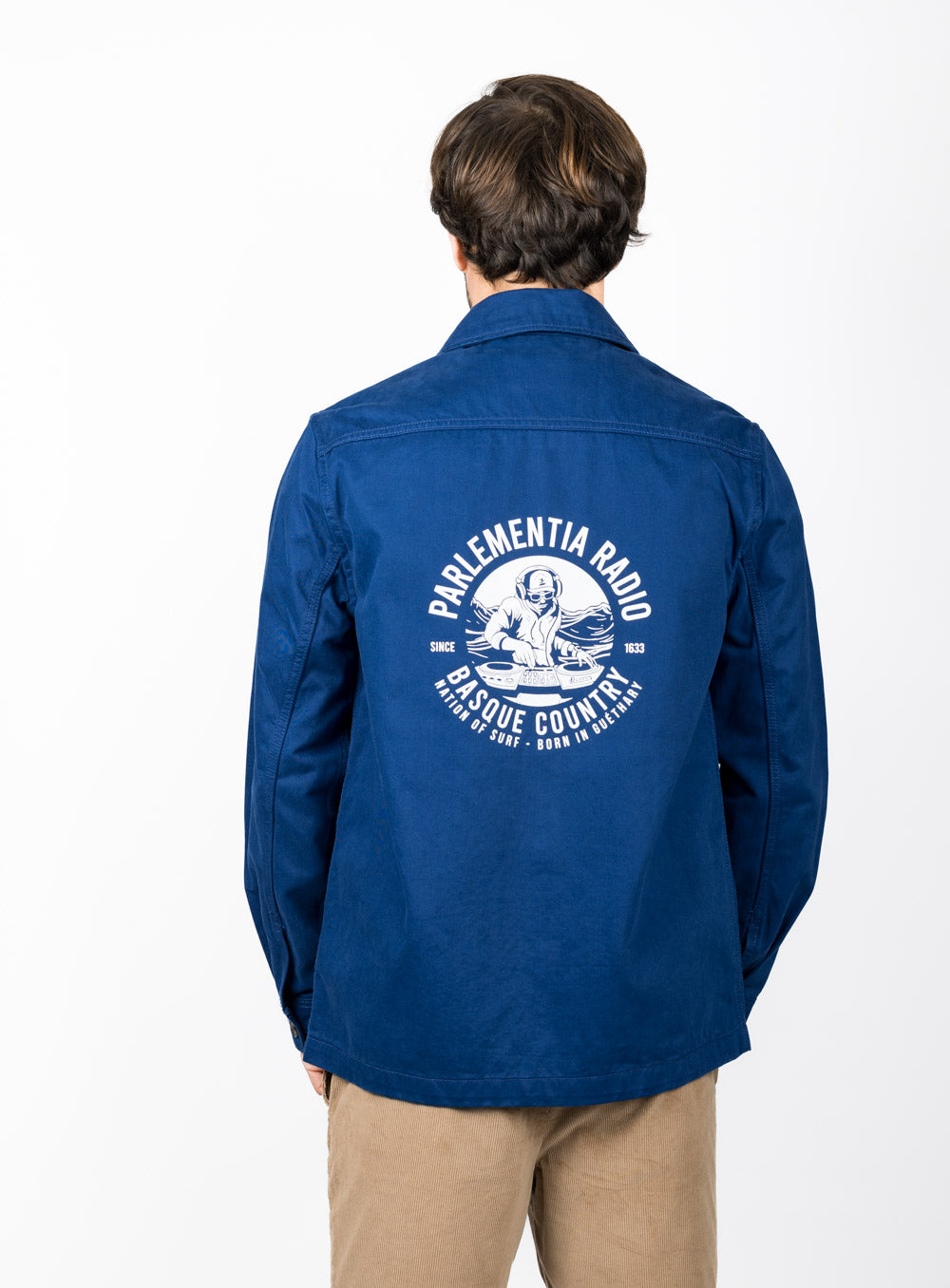 Drift Tempo Worker Jacket - Washed Indigo