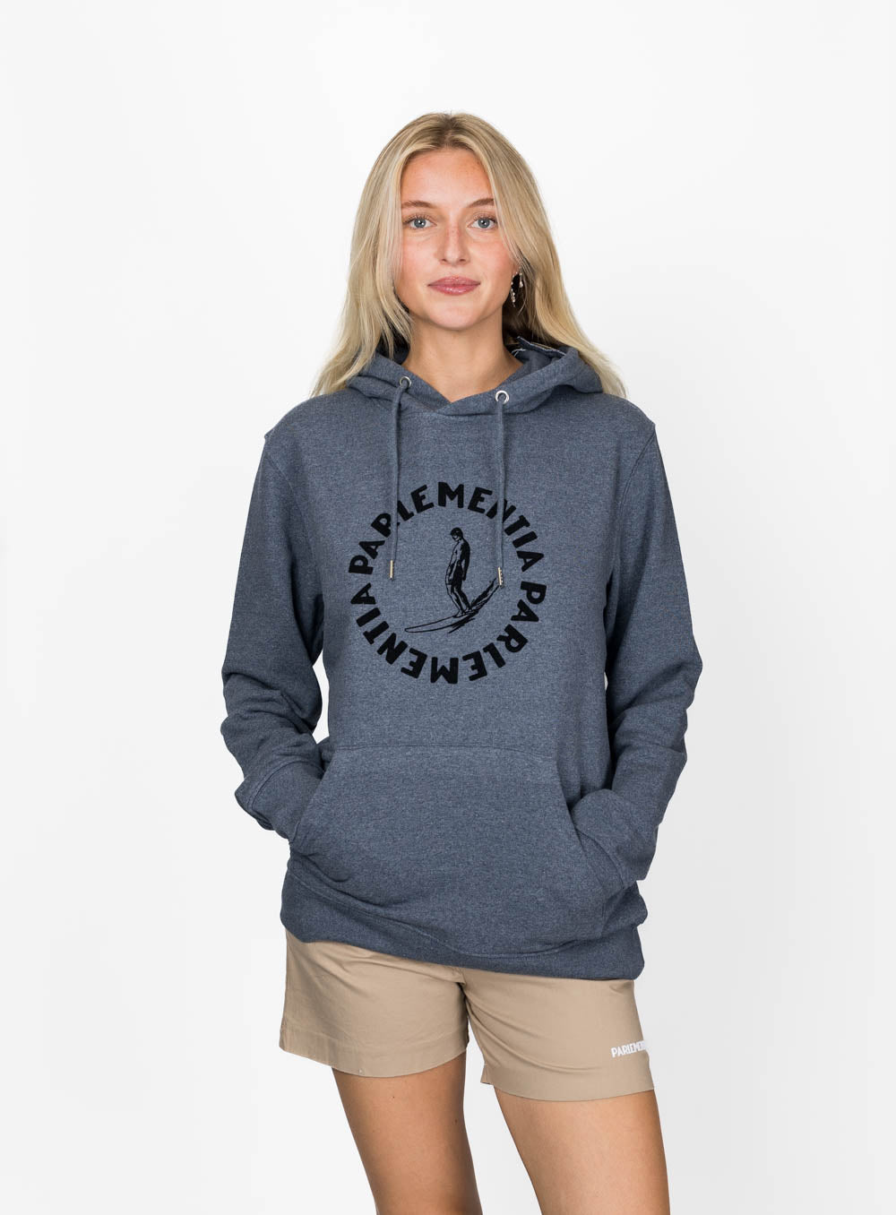 Drift Union Hoodie - Heather Navy