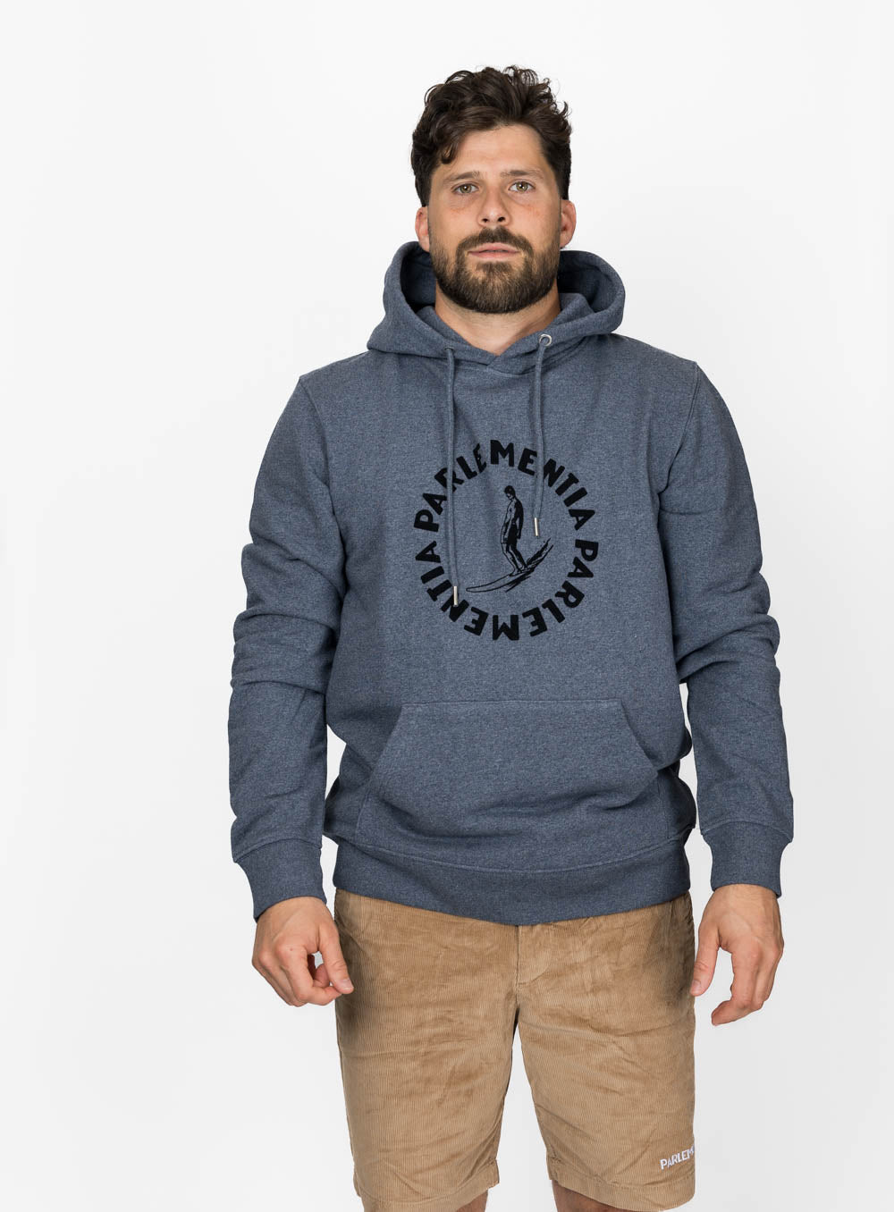 Drift Union Hoodie - Heather Navy