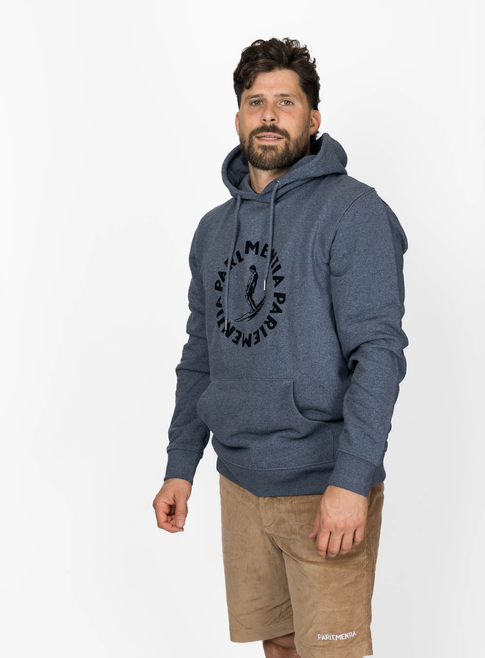 Drift Union Hoodie - Heather Navy