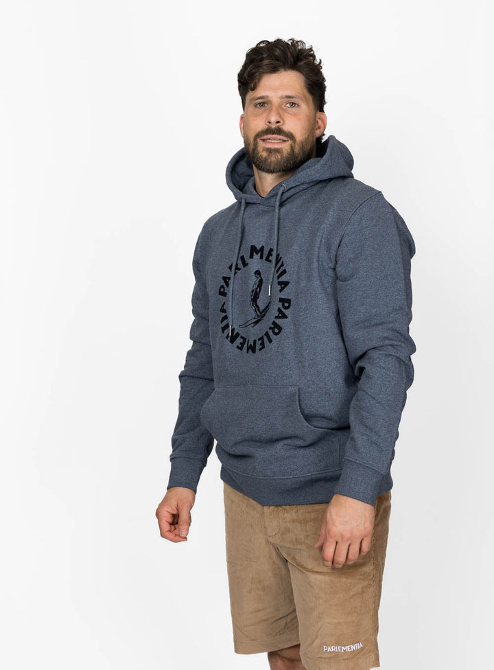 Drift Union Hoodie - Heather Navy