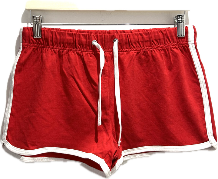 Short girl red - white College