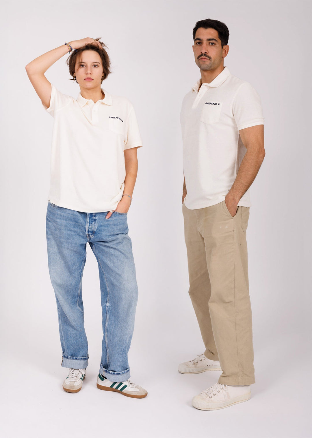 Off-white polo shirt - navy Easysurf