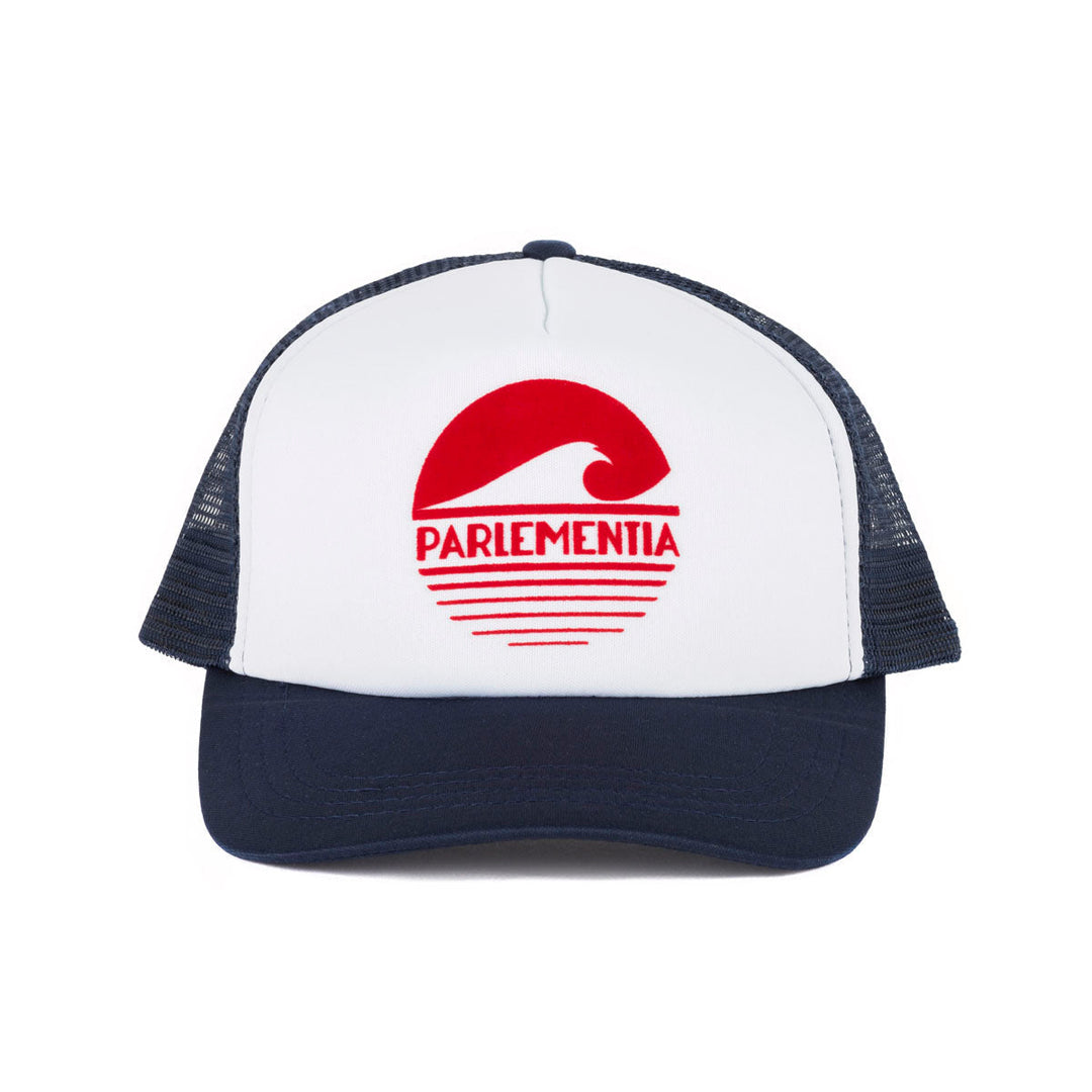 Trucker cap navy/white - red P&