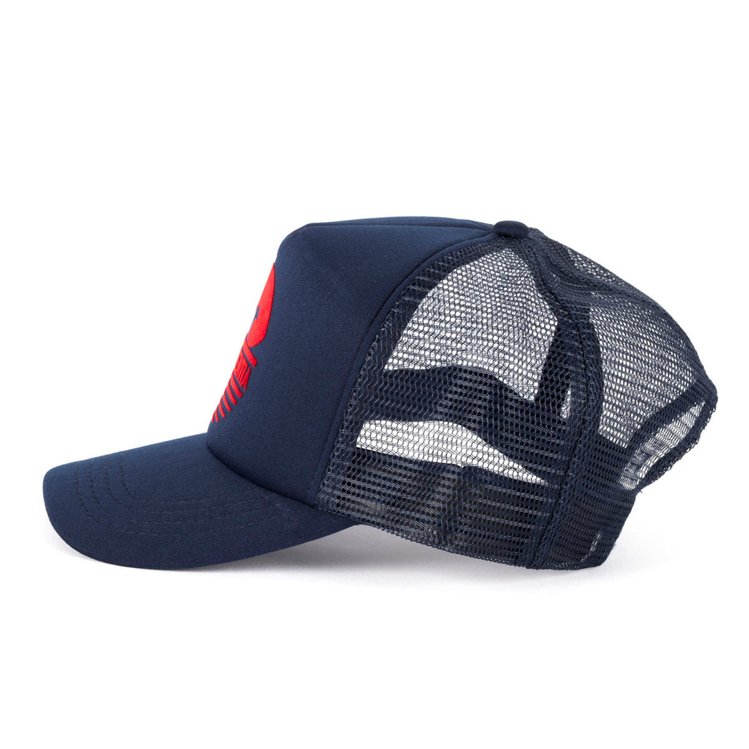 Trucker cap navy - red P&