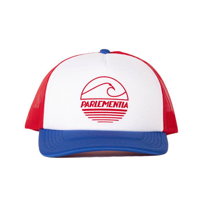 Trucker cap blue/red/white - red P&