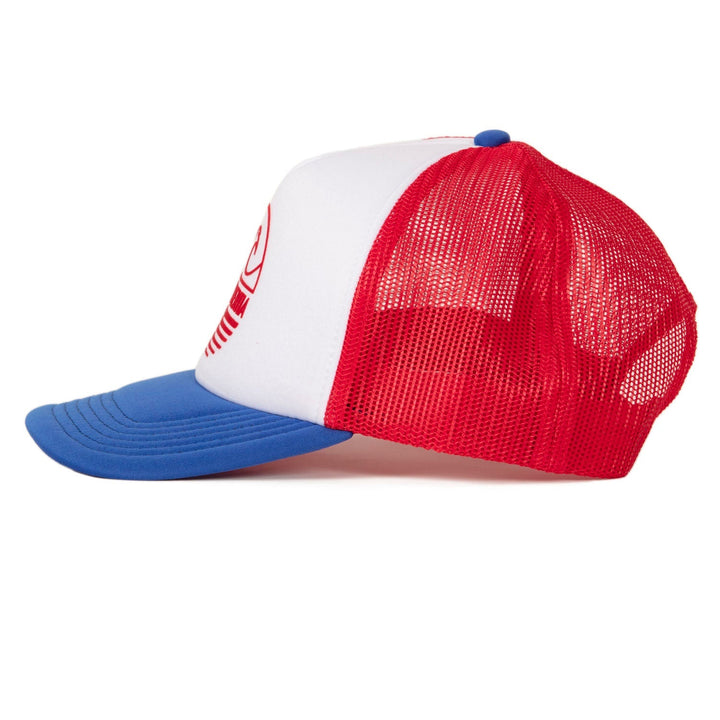 Trucker cap blue/red/white - red P&