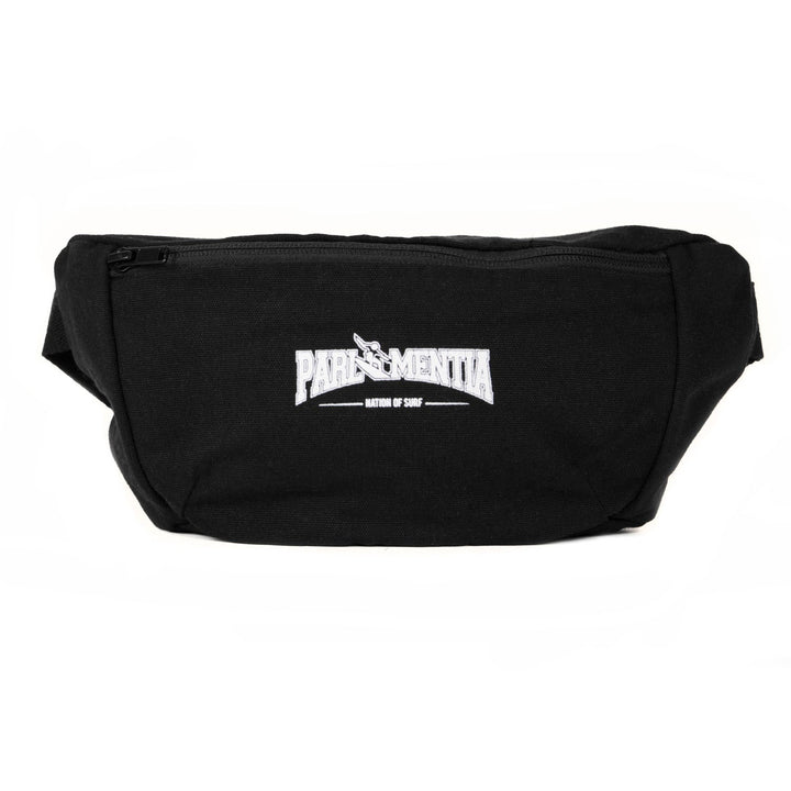 Sac banane black - white College