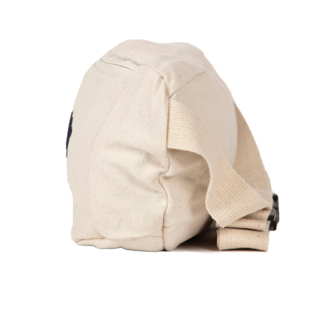 Sac banane off-white - navy Calder