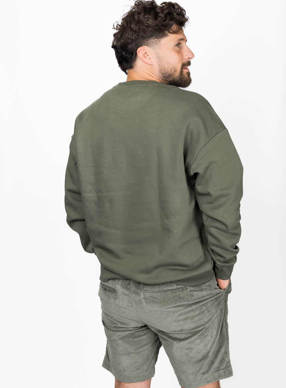 Breakline Co.Crewneck - Organic Khaki