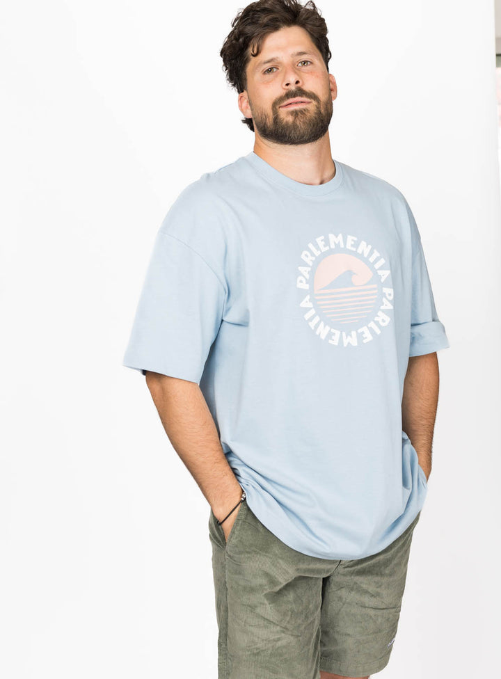 Coastal Delay SS Tee - Aquamarine