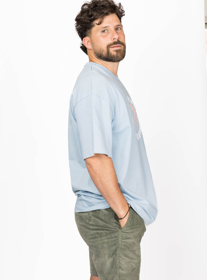 Coastal Delay SS Tee - Aquamarine