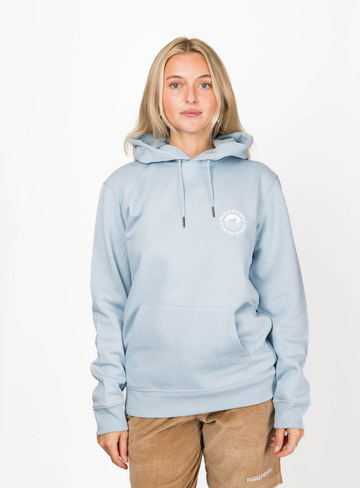 Coastal Delay Hoodie Ws - Aquamarine