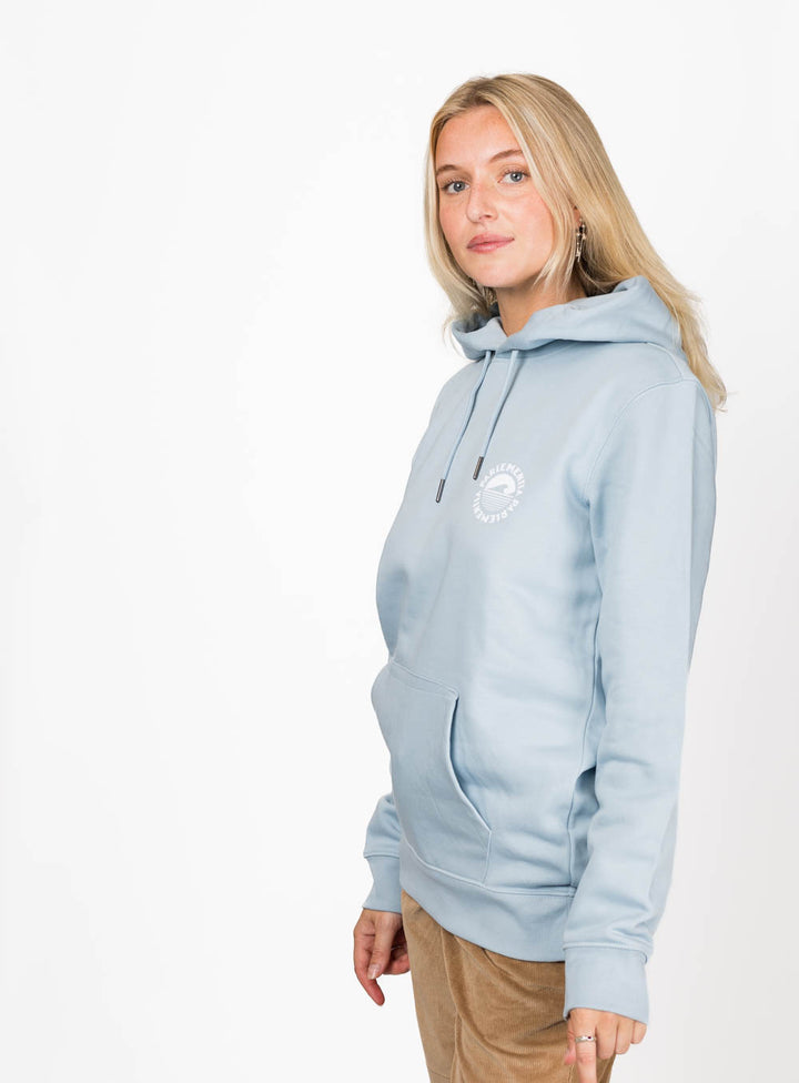 Coastal Delay Hoodie Ws - Aquamarine