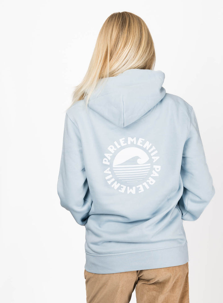 Coastal Delay Hoodie Ws - Aquamarine
