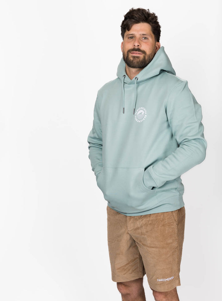 Coastal Delay Hoodie - Jade Green