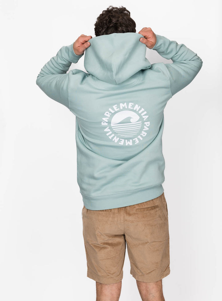 Coastal Delay Hoodie - Jade Green