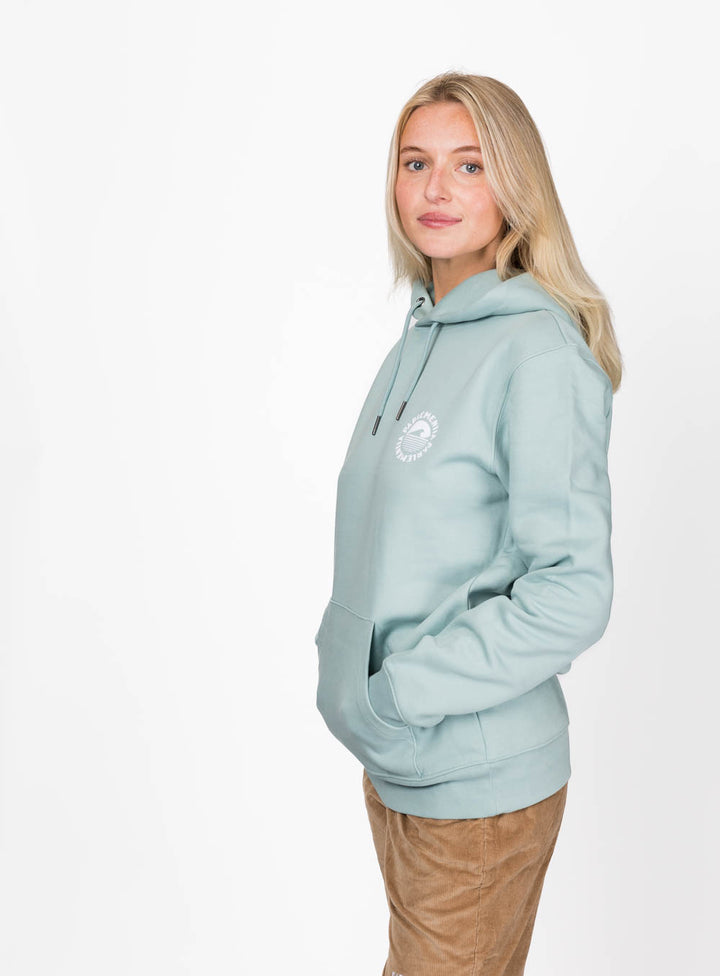 Coastal Delay Hoodie Ws - Jade Green