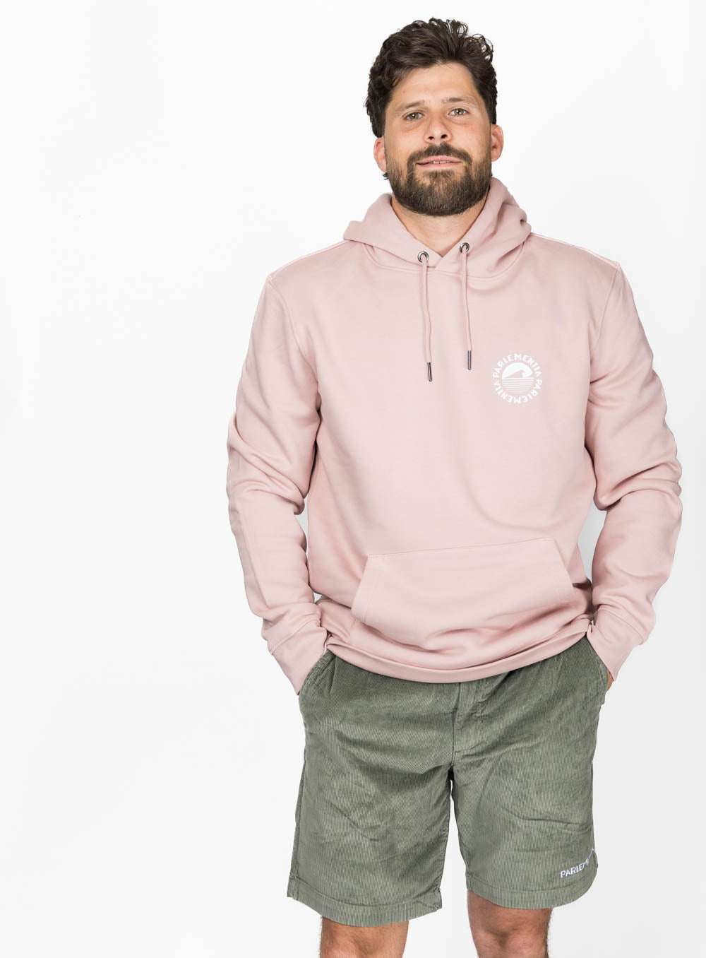 Coastal Delay Hoodie - Petal Rose