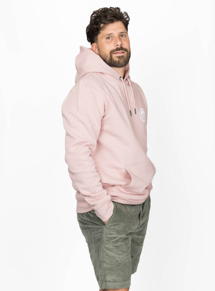 Coastal Delay Hoodie - Petal Rose