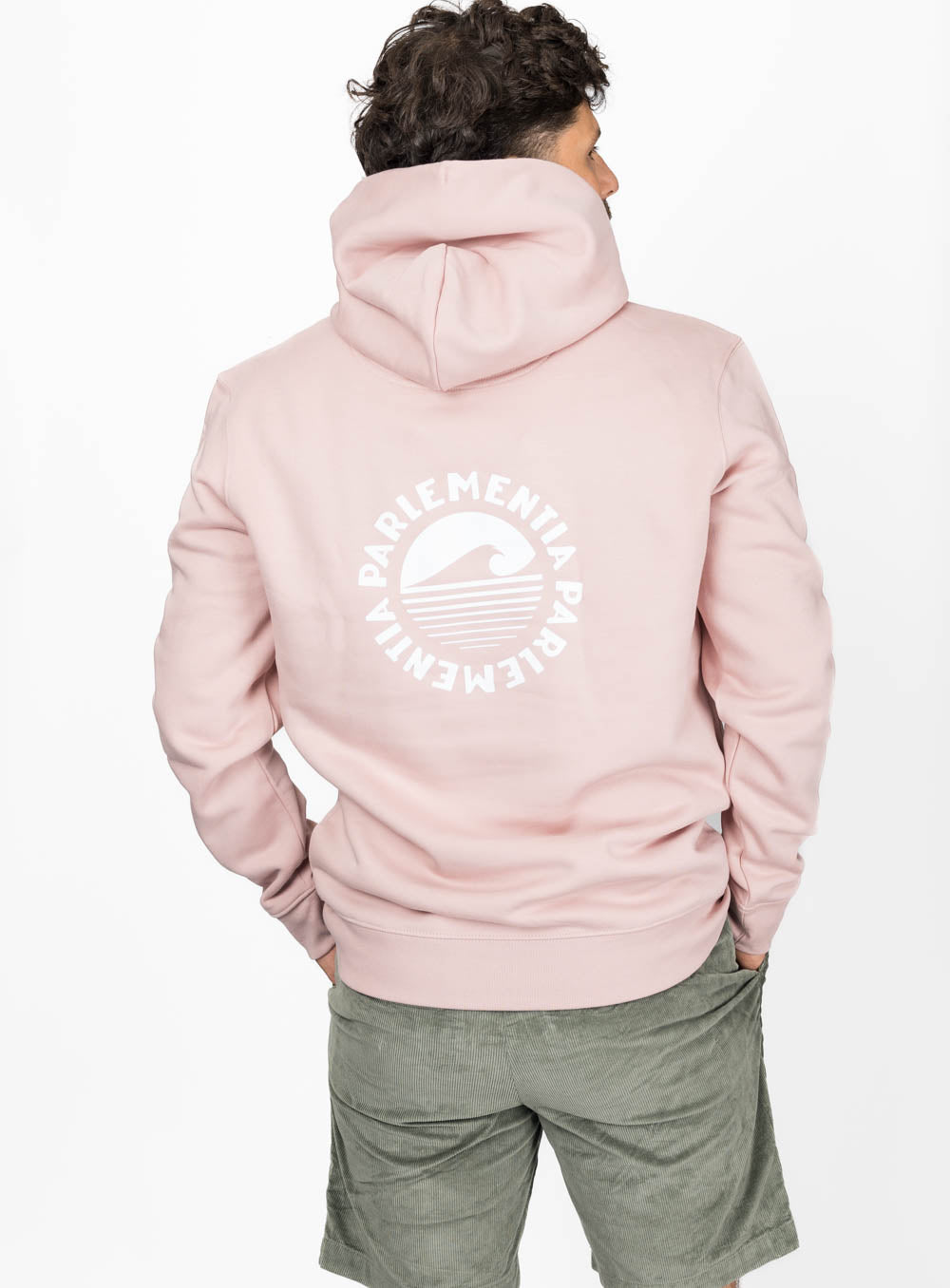 Coastal Delay Hoodie - Petal Rose