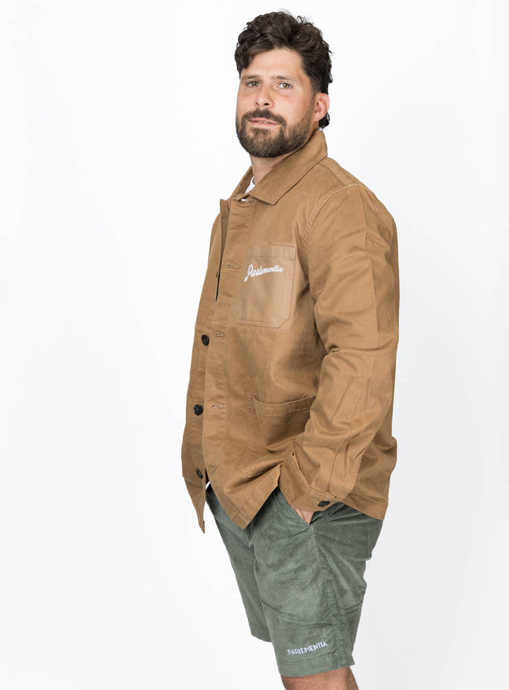 Coastline Archive Worker Jacket - Dark Camel
