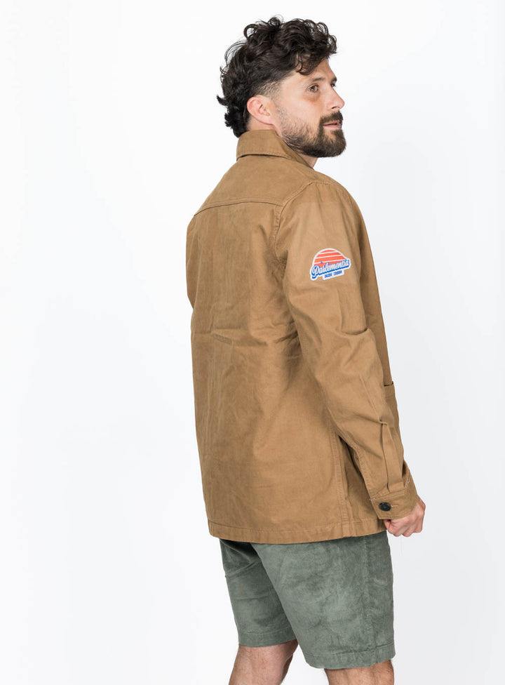 Coastline Archive Worker Jacket - Dark Camel