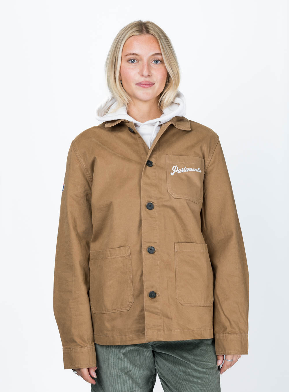 Coastline Archive Worker Jacket Ws - Dark Camel