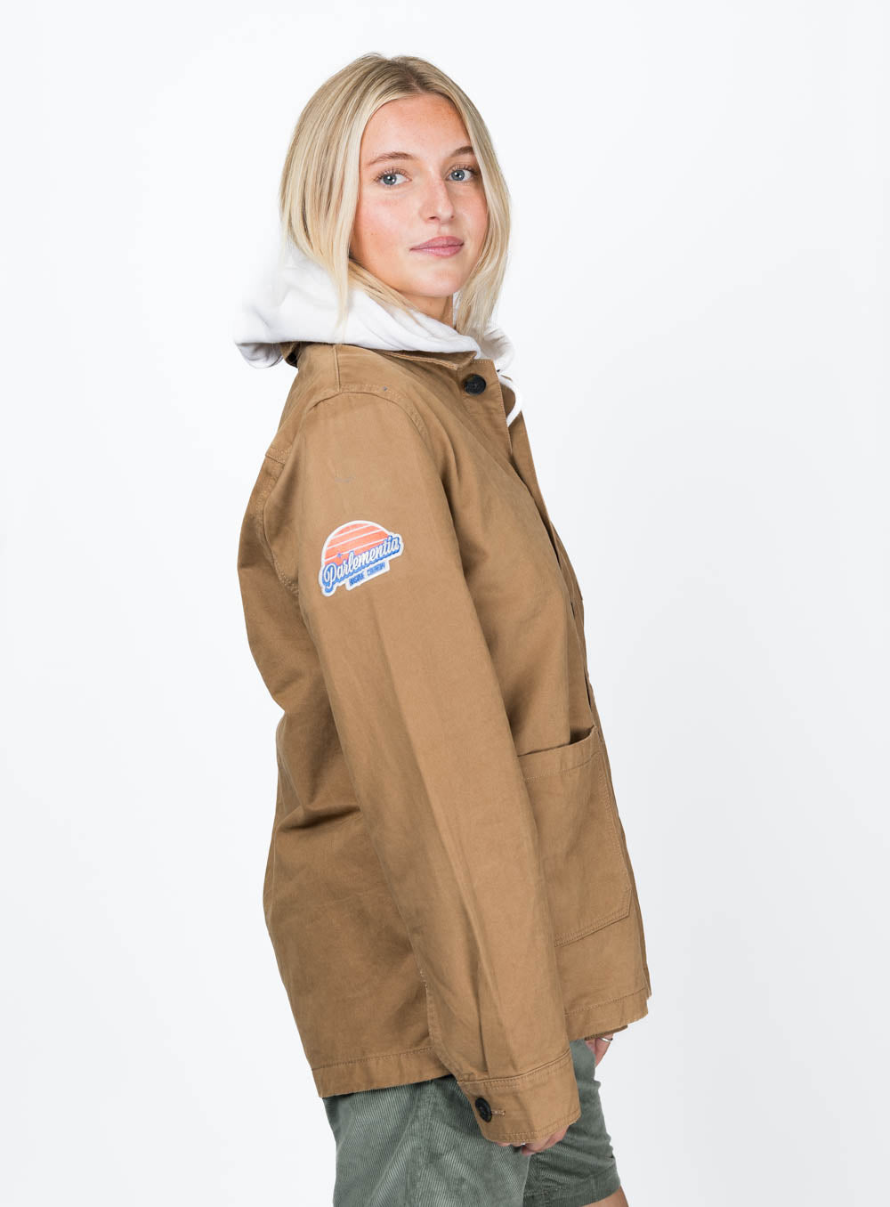 Coastline Archive Worker Jacket Ws - Dark Camel