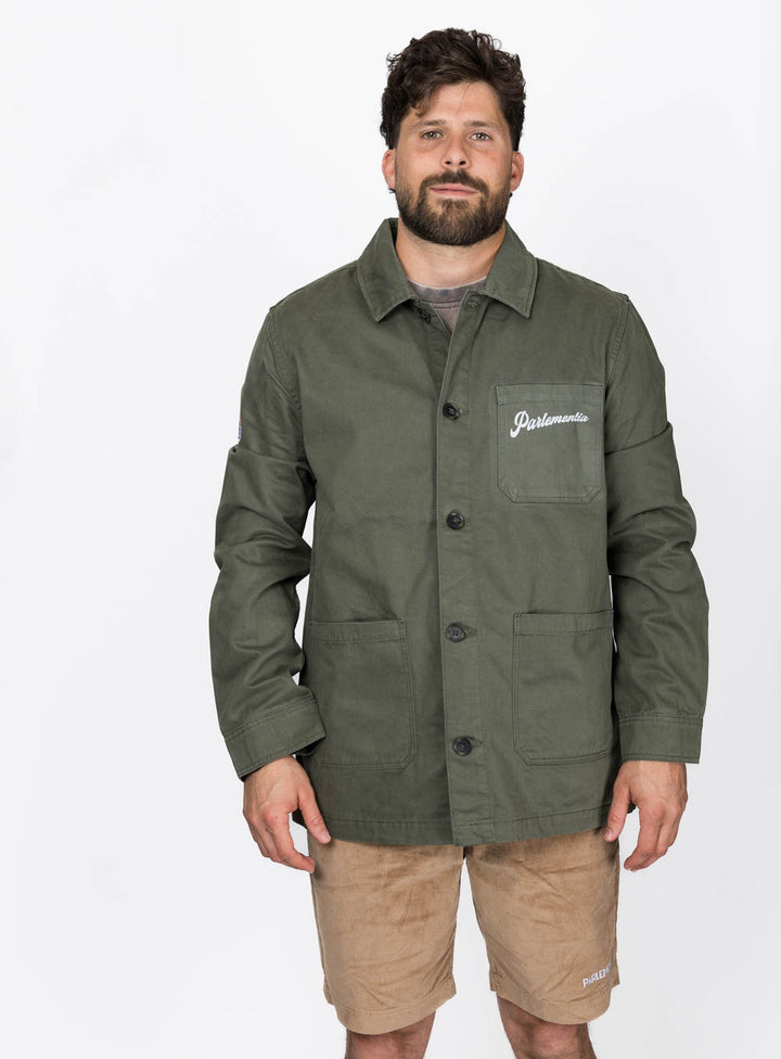 Coastline Archive Worker Jacket - Khaki
