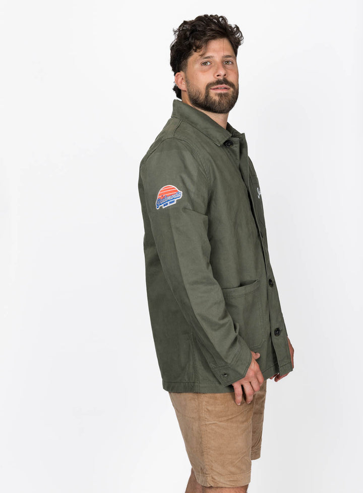 Coastline Archive Worker Jacket - Khaki