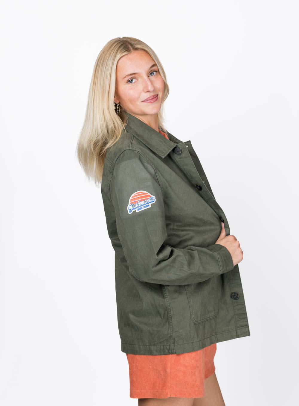Coastline Archive Worker Jacket Ws - Khaki